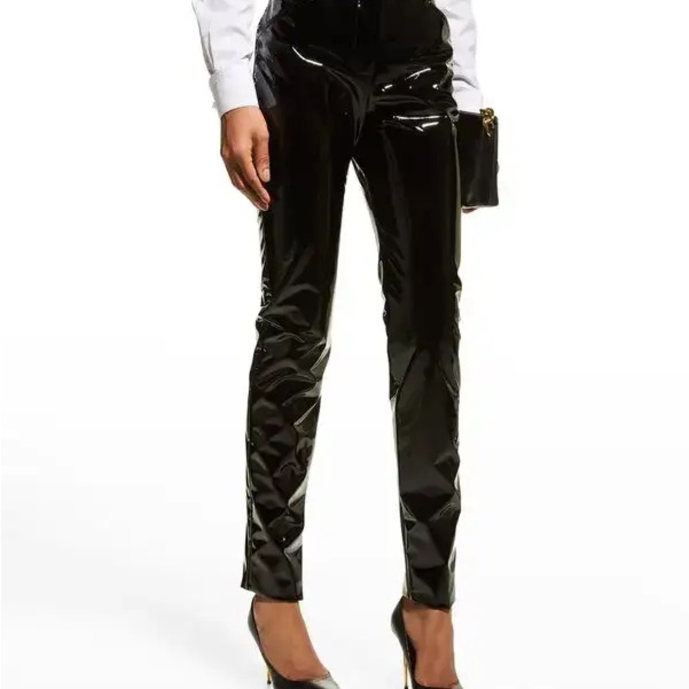 Victoria Beckham Faux Patent Pants - LIKE NEW